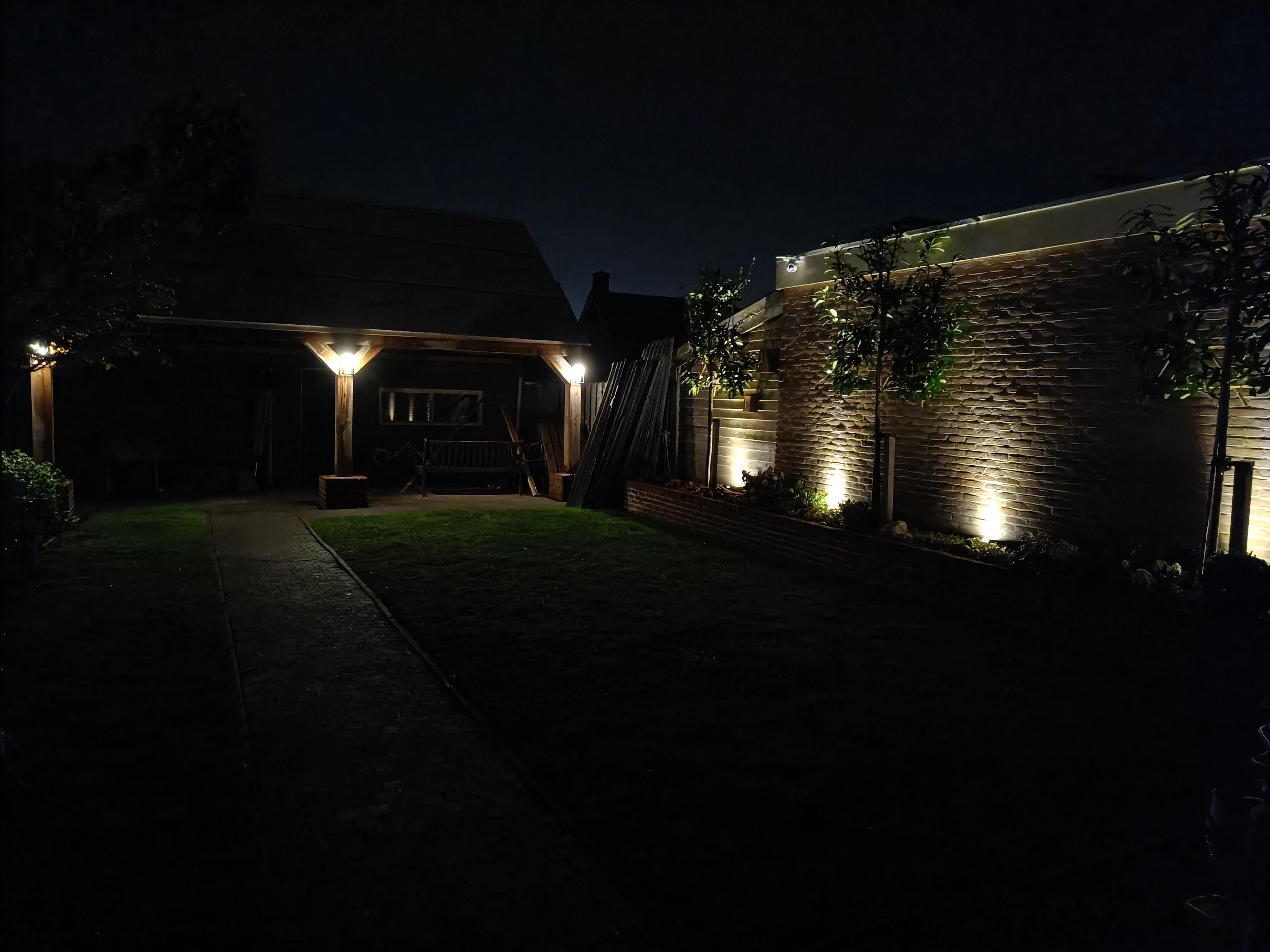 Solar LED wandlamp Svea op zonne energie