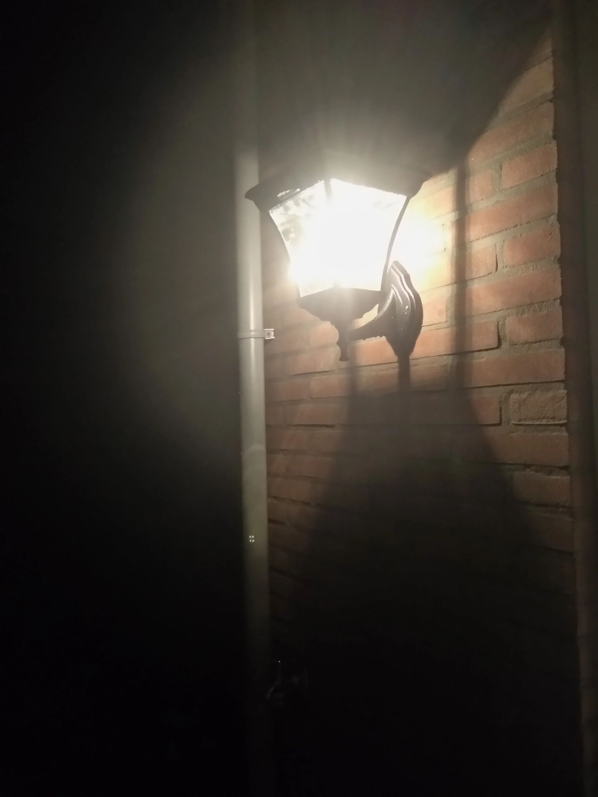 Solar buitenlamp London wandlamp op zonne energie