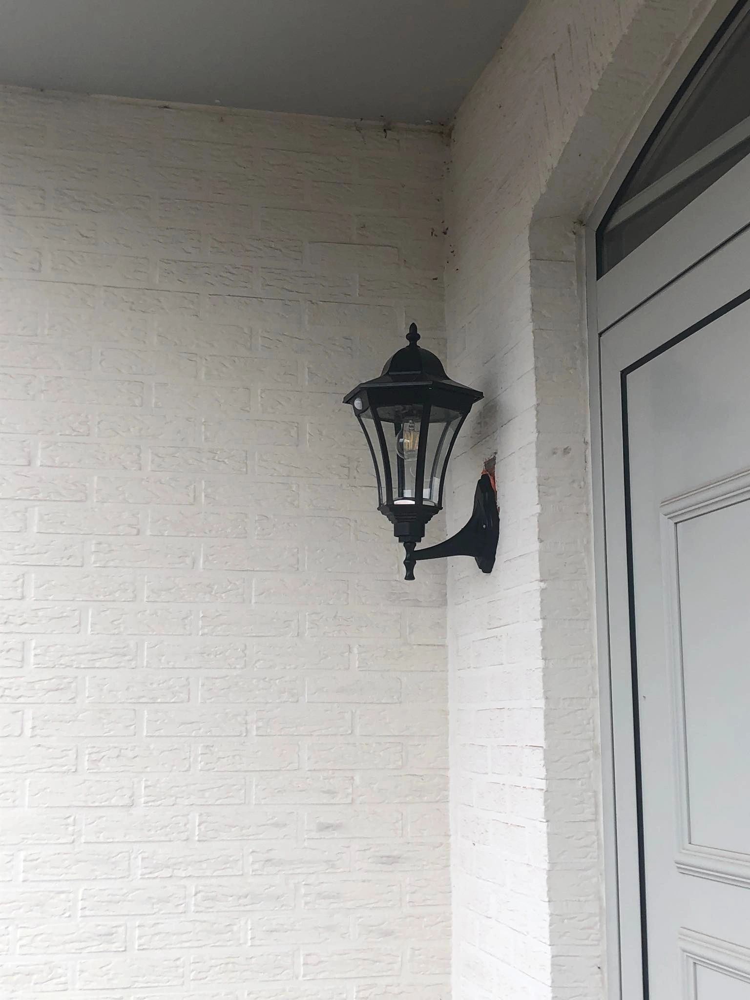 Solar buitenlamp Sheffield wandlamp op zonne energie