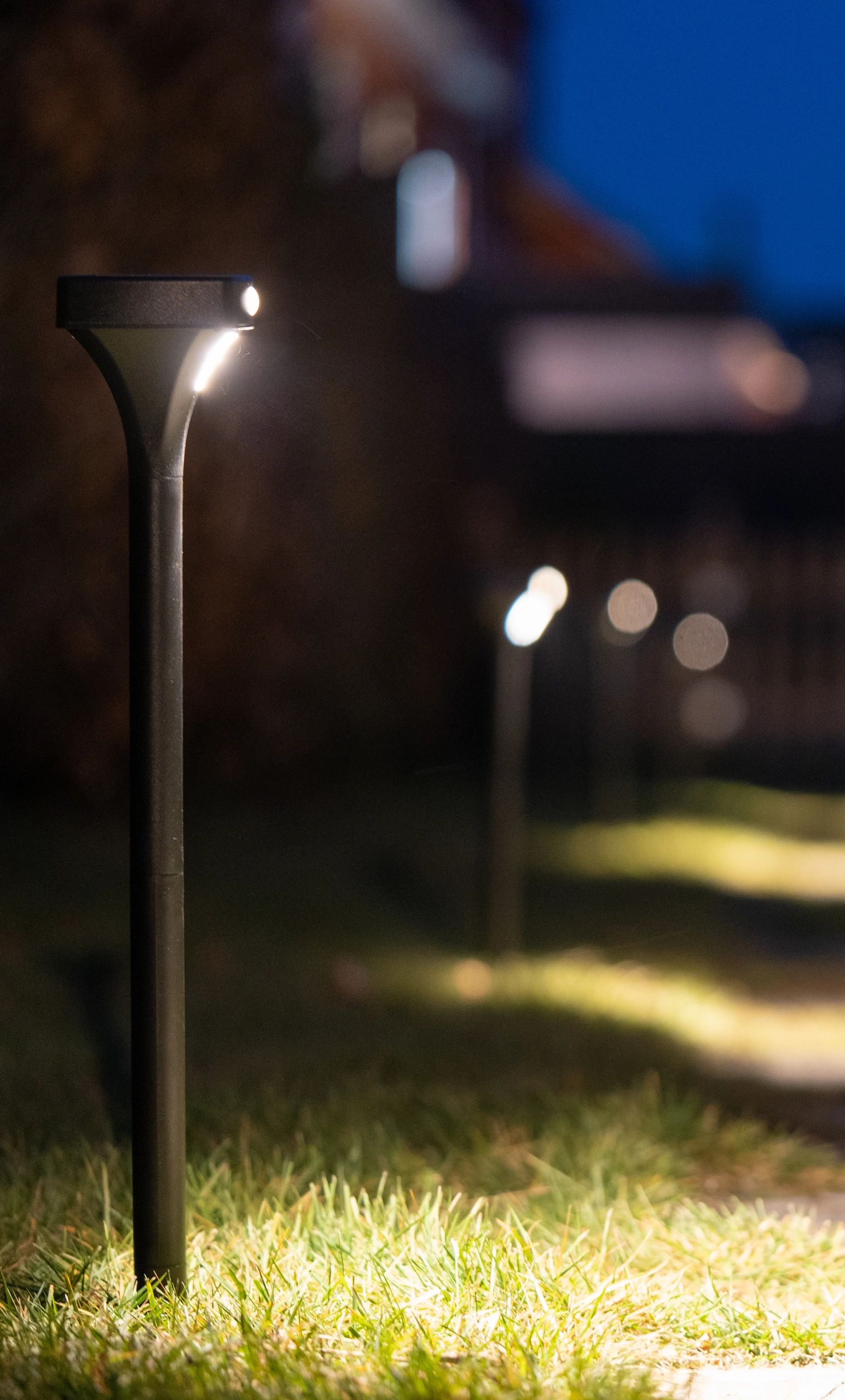 Solar priklamp Move II padverlichting zwart met bewegingssensor