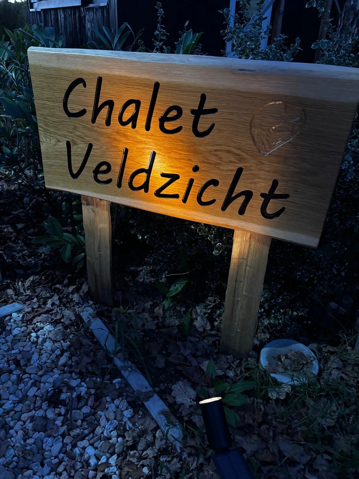 Solar spot Accent voordeelset met grondspies RVS warm wit