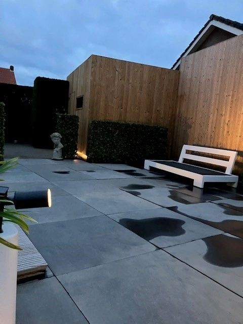 Solar spot Accent met grondspies warm wit