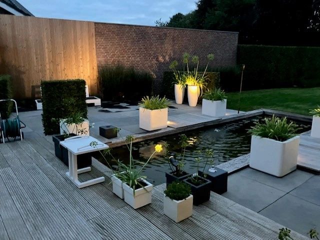 Solar spot Accent met grondspies warm wit