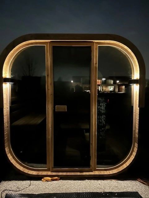 Solar LED wandlamp up downlight Emme rond - Voordeelset van 2 stuks