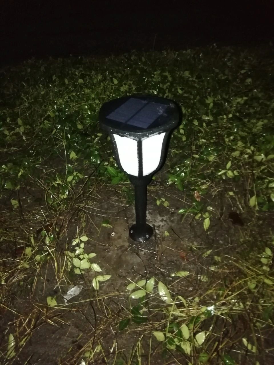 Solarlamp Glance RGB met schemersensor
