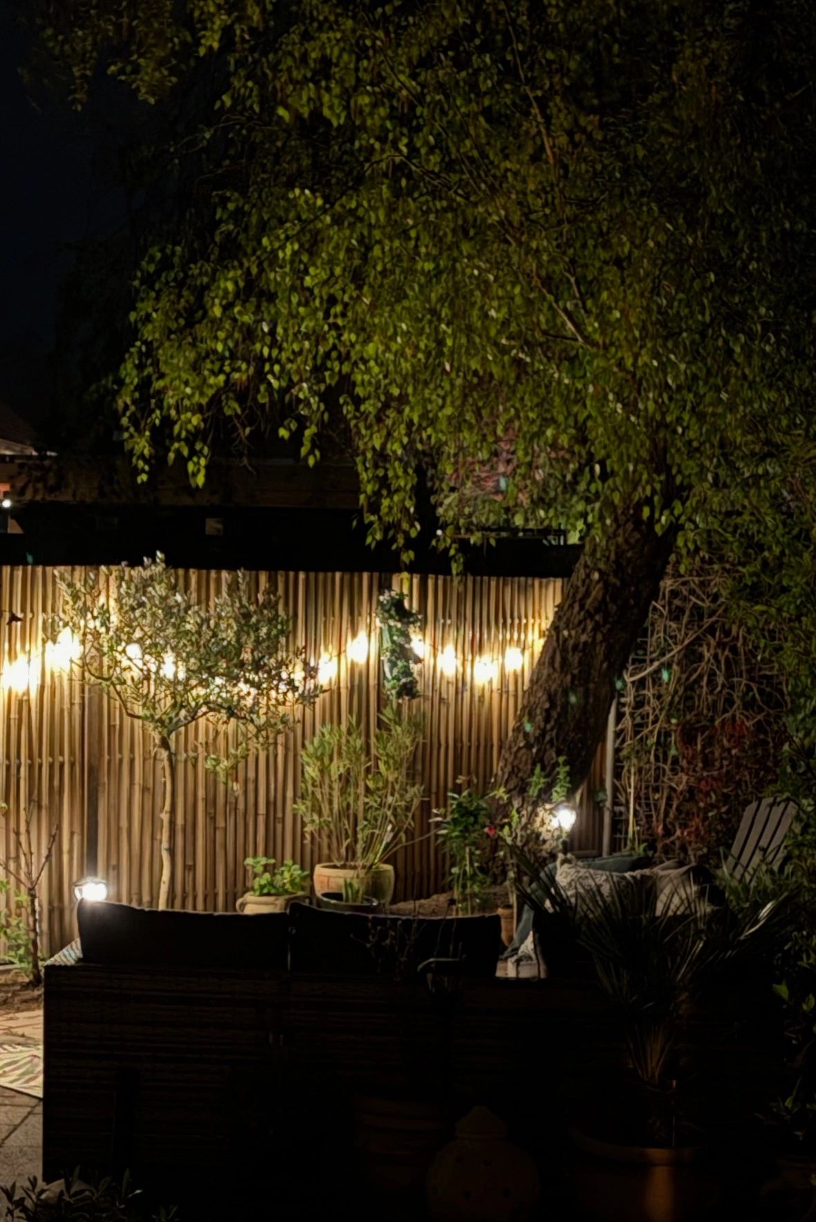 Solar lichtslinger Chain | Met 25 warm witte led filament lampen