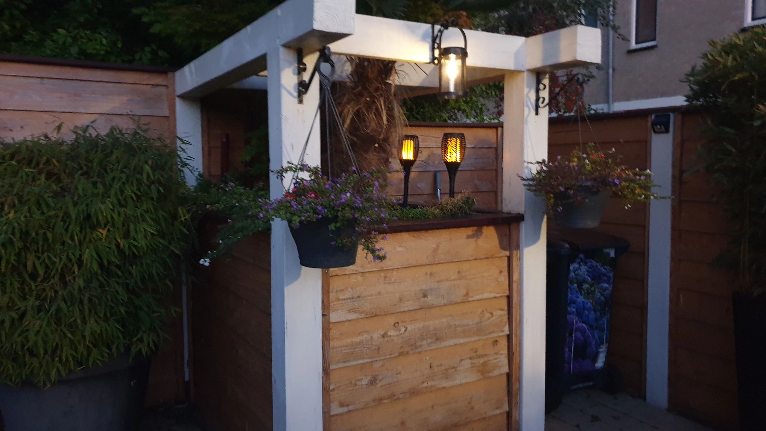 Solar wandlamp Venice met led filament lamp - Voordeelset 2 stuks