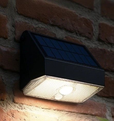 Solar Wandlamp Beam met schemer- en bewegingssensor op zonne-energie set van 2 stuks
