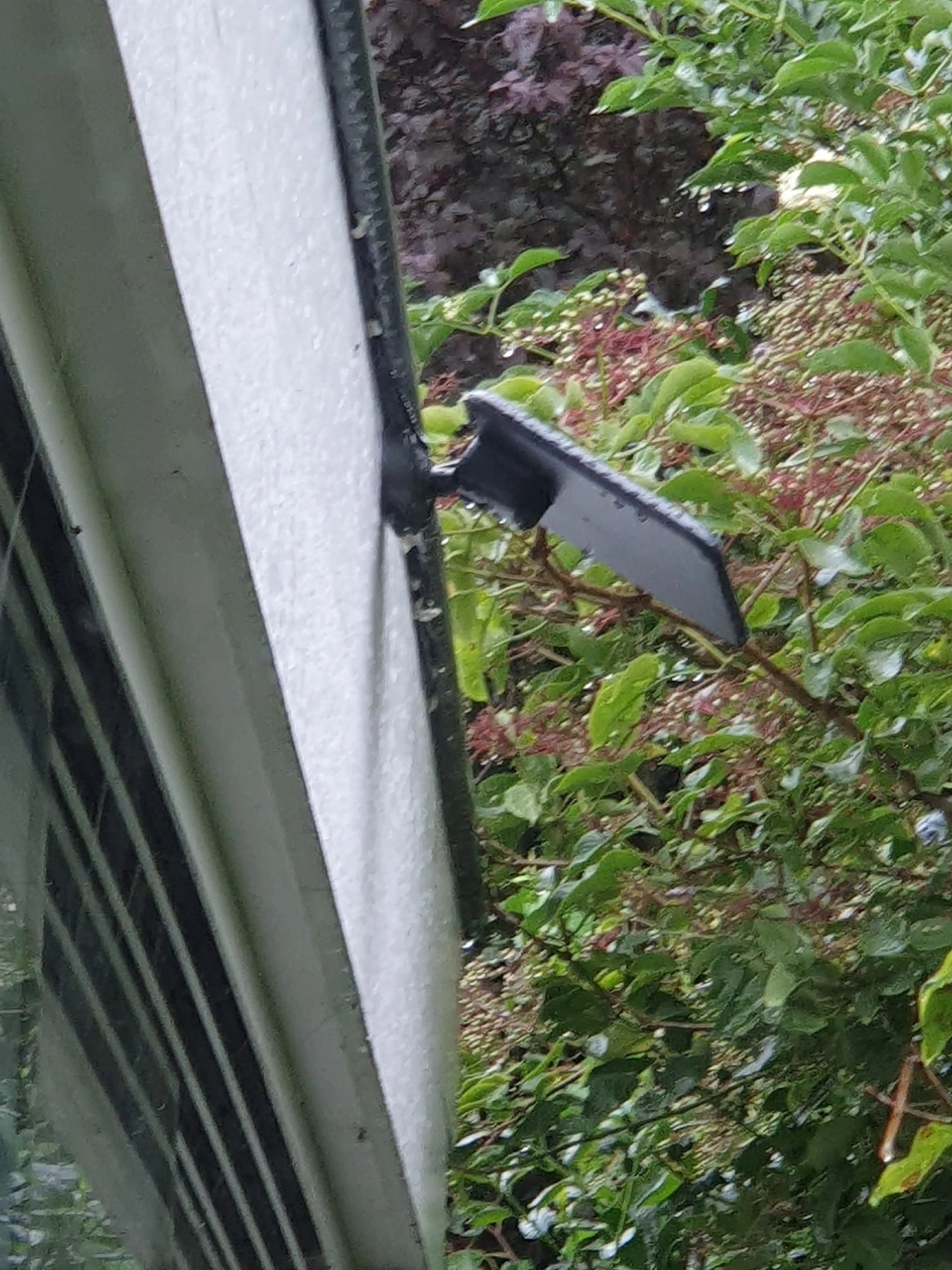 Solar beveiligingslamp James III met bewegingsmelder en los paneel